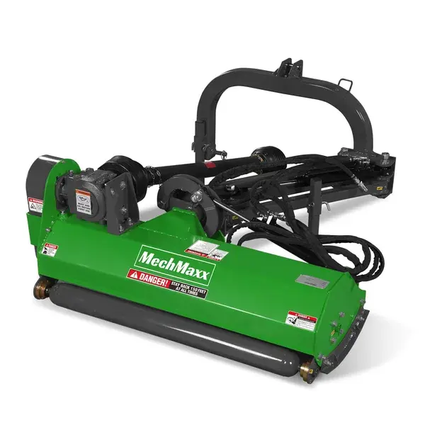 MechMaxx VAM48 offset ditch bank flail mower